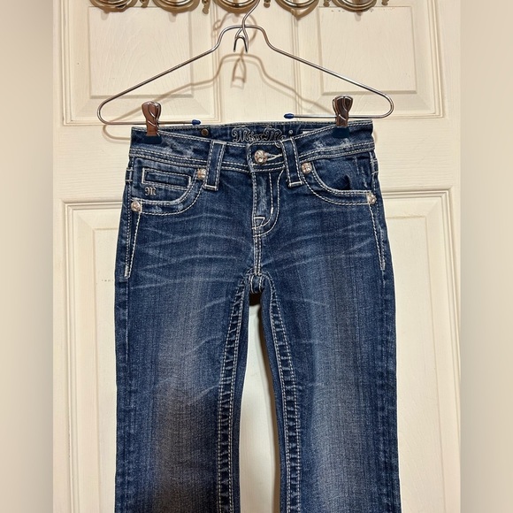 Miss Me Capri Jeans Sz 10 Youth Girl - Picture 3 of 10
